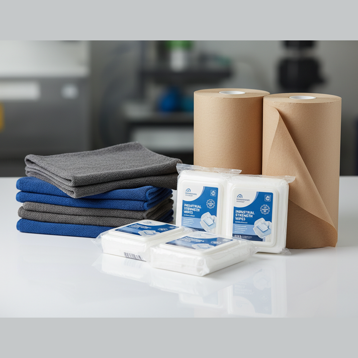 Lingettes & Essuie-Tout Industriels
