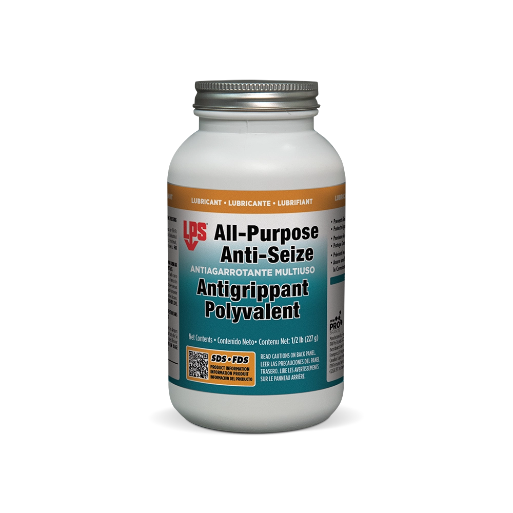 Lubrifiant antigrippant polyvalent LPS, bouteille de 227 g (0,5 lb) avec pinceau