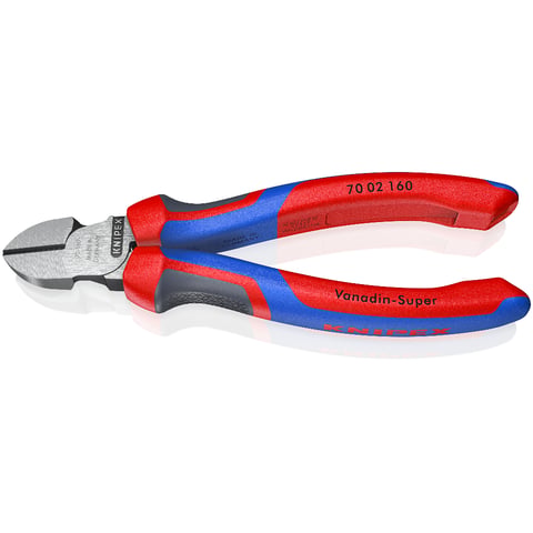 Pince coupante de côté Knipex 70 02 160, 160 mm (6-1/4 po), poignées confort