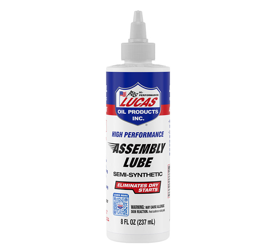 Lubrifiant d'assemblage semi-synthétique Lucas Oil, zinc et moly, bouteille de 236 mL (8 oz)