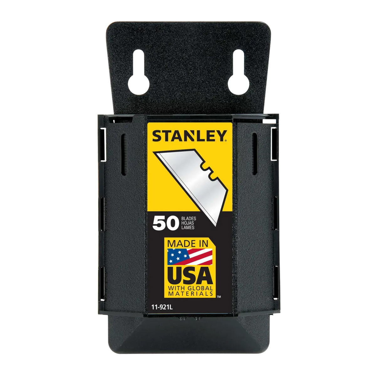 Lames utilitaires robustes Stanley 1992 avec distributeur, paquet de 50