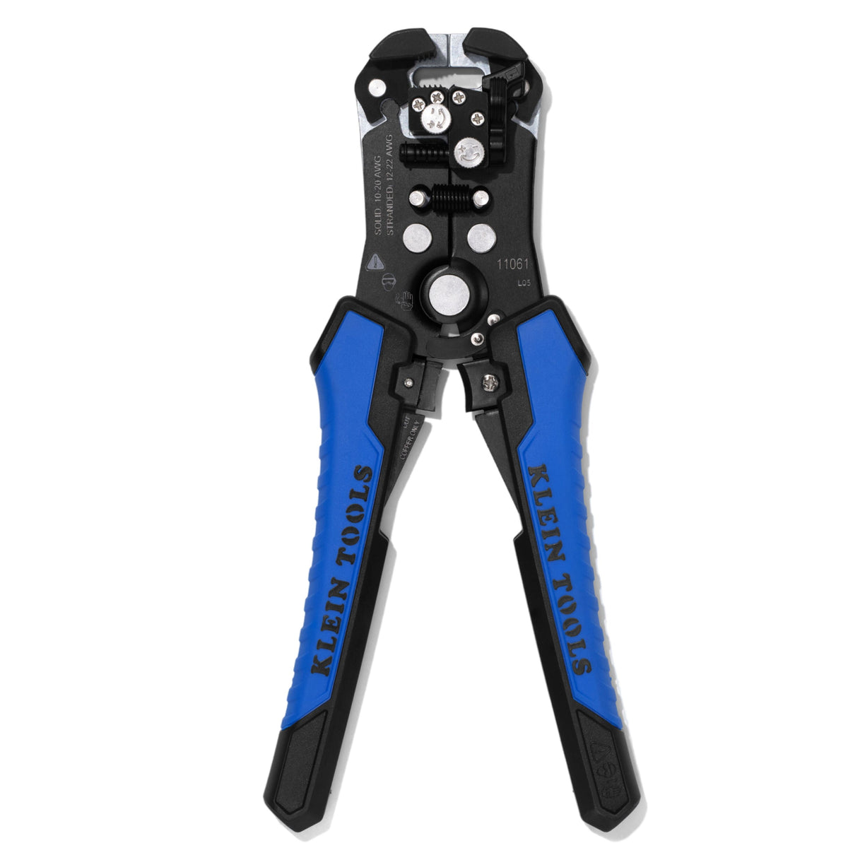 Pince à dénuder automatique Klein Tools 11061, fil plein 10-20 AWG, toronné 12-22 AWG