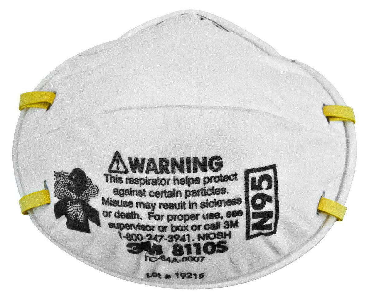 Respirateur à particules N95 3M 8110S, petit
