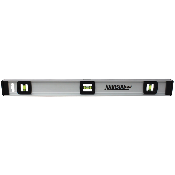 Niveau en aluminium avec règle Johnson Level 1300-2400, 24 po