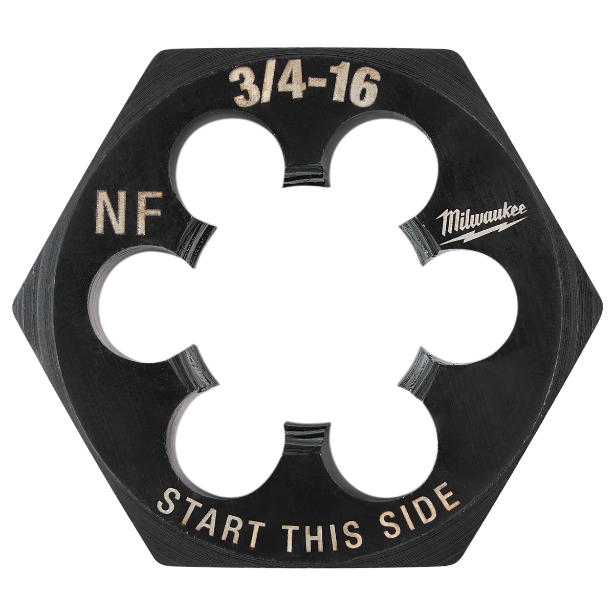 Filière hexagonale Milwaukee 49-57-5378, 3/4-16 NF, hexagone de 1-7/16 po