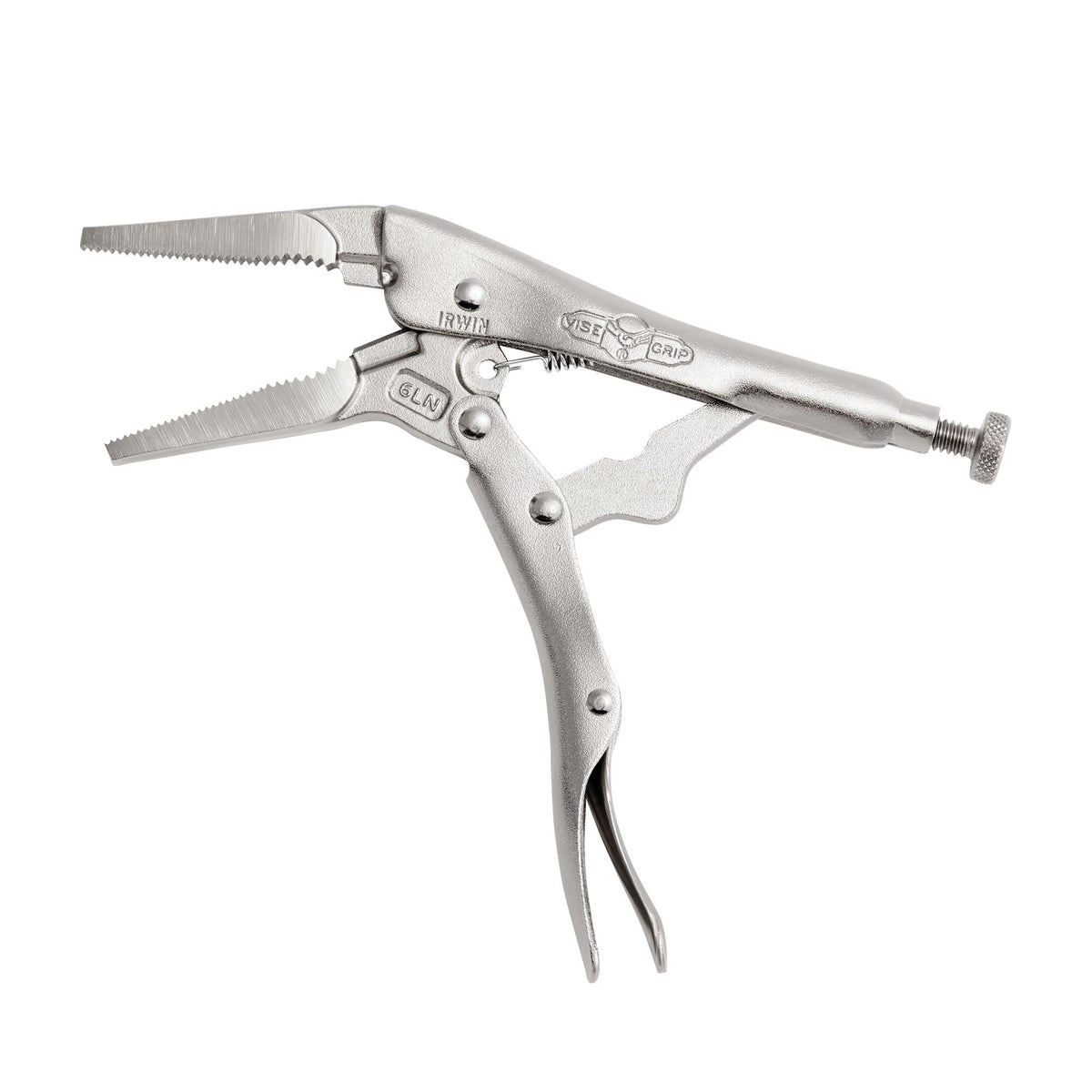 Pince-étau Irwin Vise-Grip 1402L3 Original à long bec avec coupe-fil, 6 po
