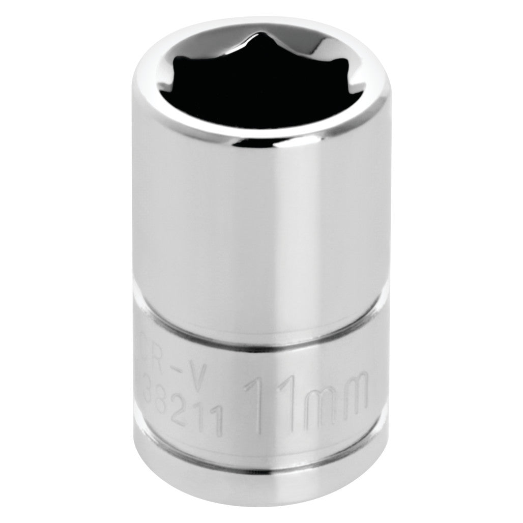 Douille Performance Tool W38211, entraînement 3/8 po, 11 mm, 6 pans