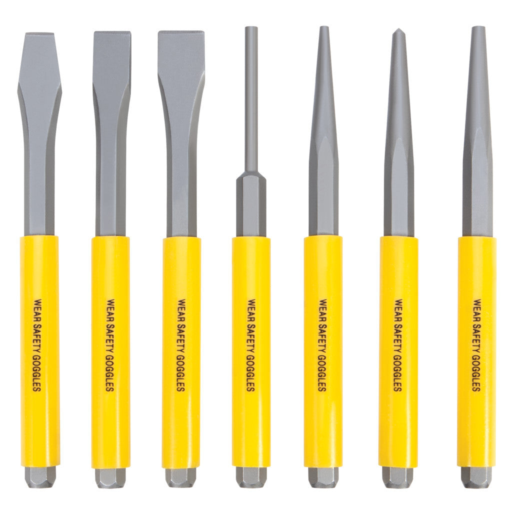 Jeu de 7 poinçons et burins Performance Tool W7510