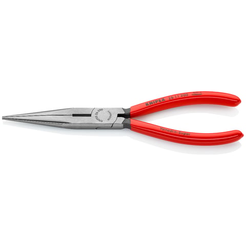 Pince à becs demi-ronds longs coupante Knipex 26 11 200, 200 mm, droite