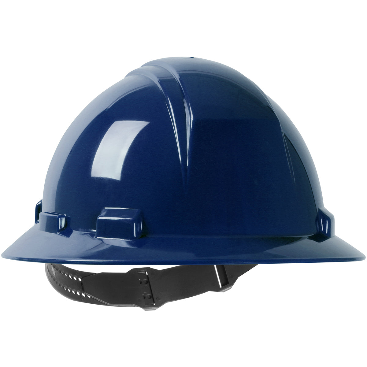 Casque de chantier à bord complet HP641R-18, Northern Blue (bleu), PIP