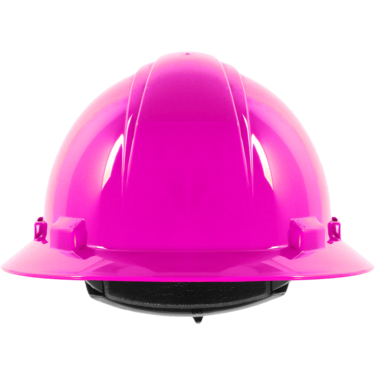 Casque de chantier à bord complet HP642R-20, rose, PIP