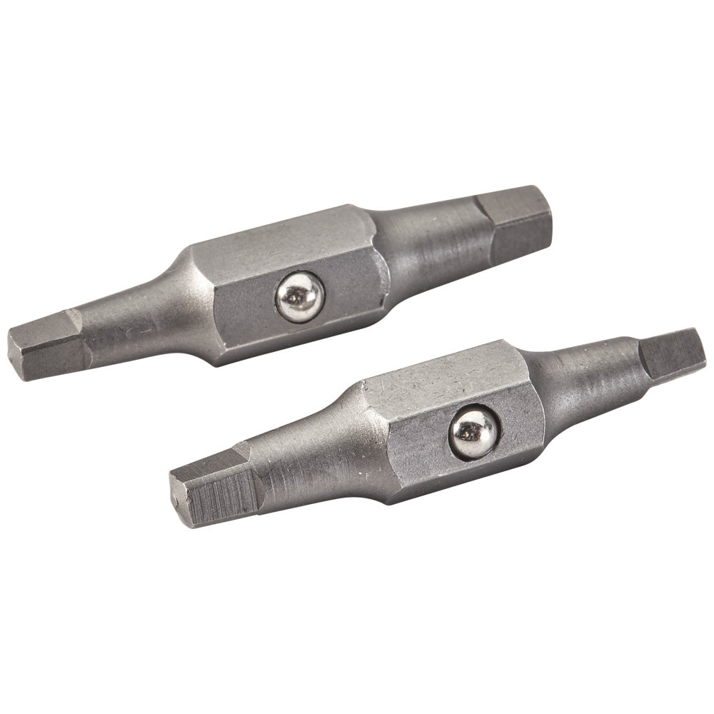 Embouts de rechange carrés no 1 et no 2 Klein Tools 32484, lot de 2