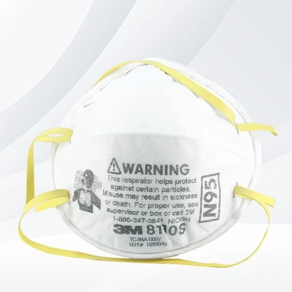 Respirateur jetable à particules 3M 8110S, petite taille, boîte de 20