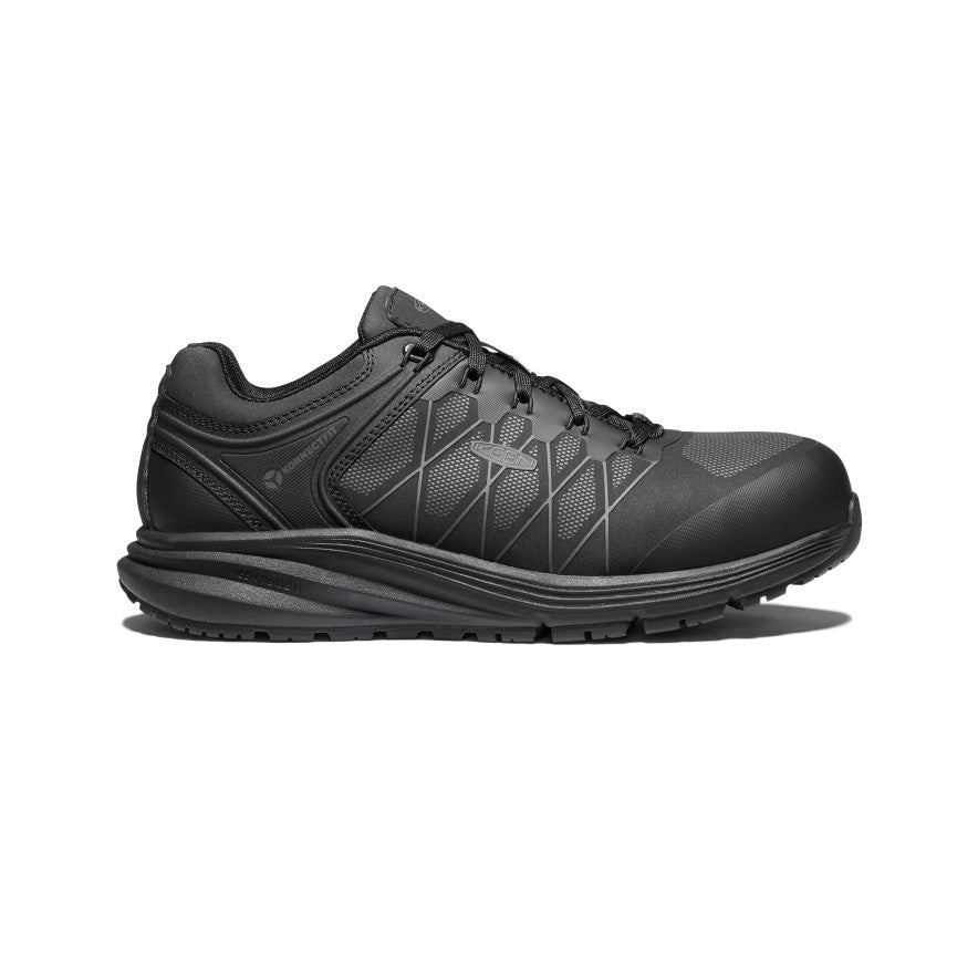 Chaussure de travail basse pour femme Keen 1024960, embout en carbone, noire