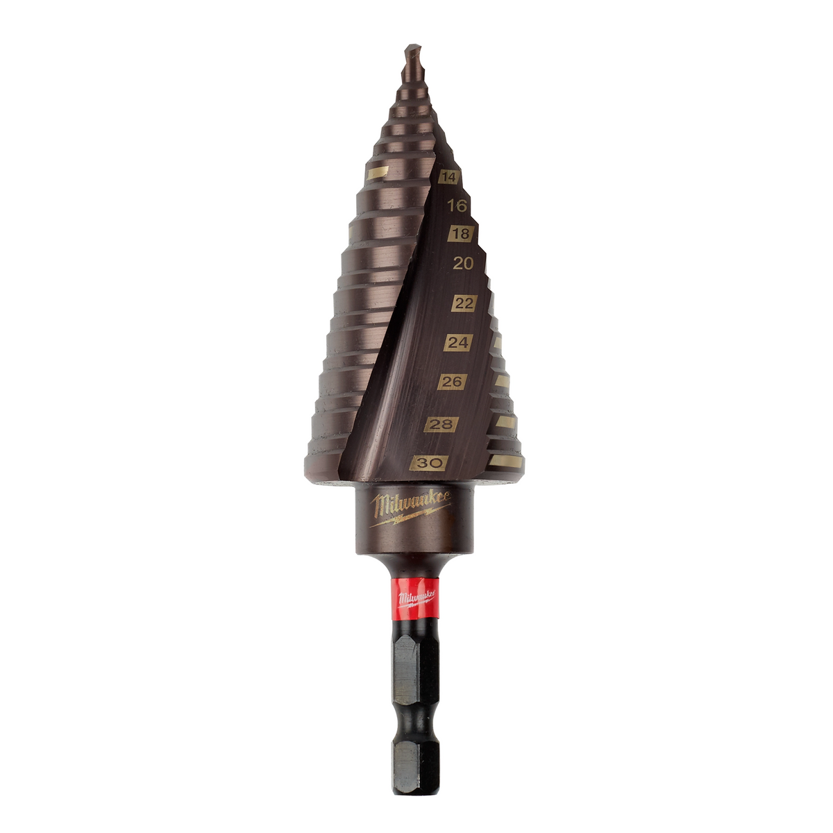 Foret étagé métrique SHOCKWAVE Impact Duty Milwaukee 48-89-9265, 4-30 mm