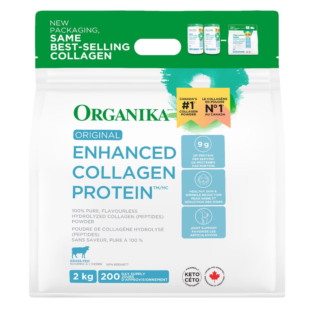 Collagen peptides + protein 2kg (Organika)