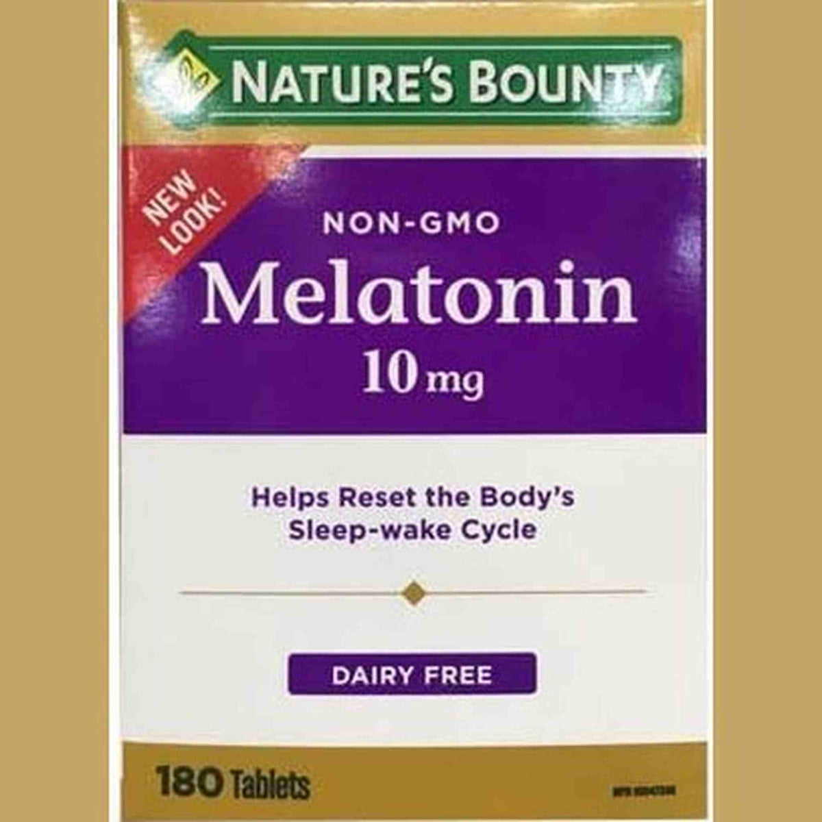 Nature's Bounty Melatonin 10mg Maximum Strength – 180 Tablets
