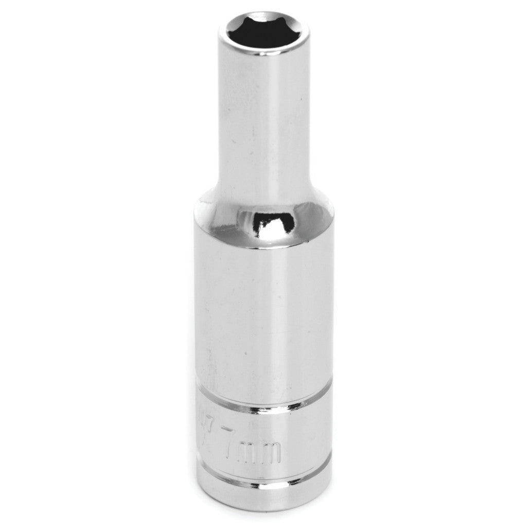 Douille longue Performance Tool W38407, entraînement 3/8 po, 7 mm, 6 pans