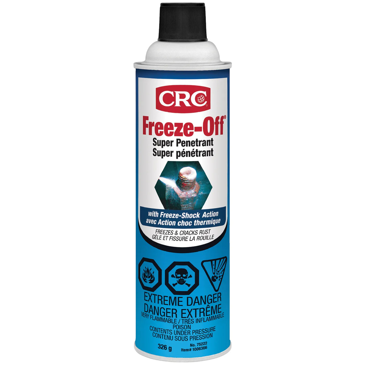 Pénétrant supérieur CRC Freeze-Off, aérosol de 326 g