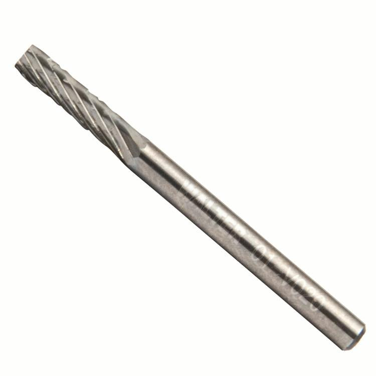 Fraise rotative en carbure Walter 01V020 SA-43, cylindrique, taille double, queue 1/8 po