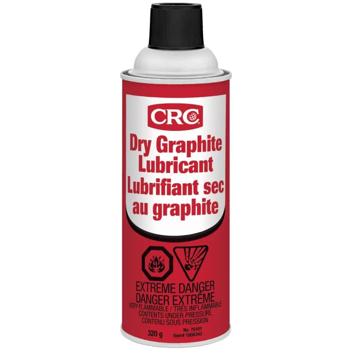 Lubrifiant au graphite sec CRC, aérosol de 320 g