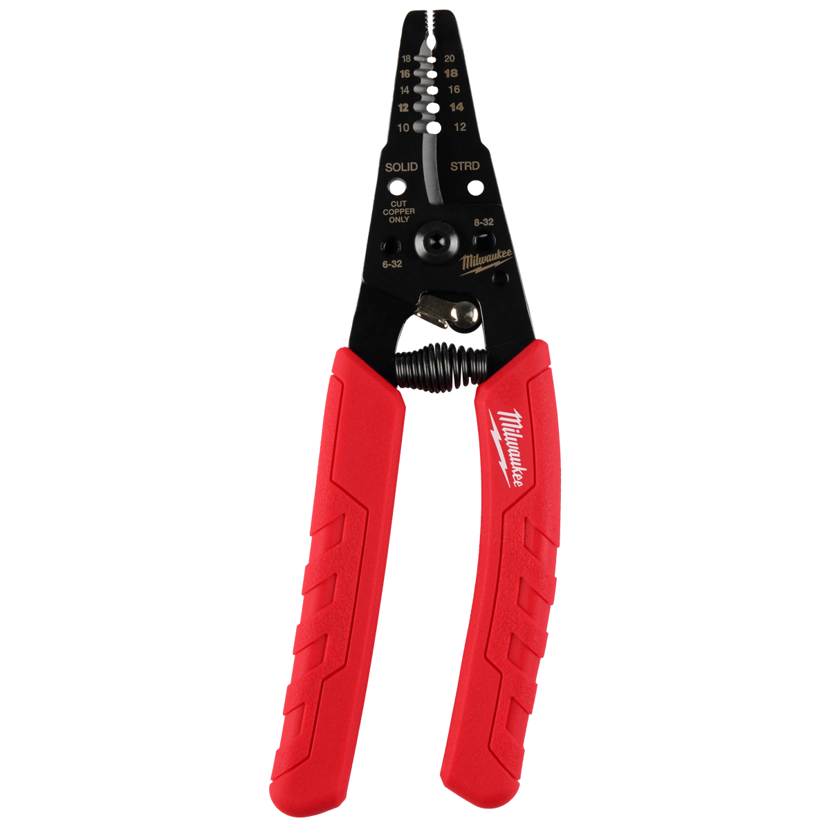 Pince à dénuder et couper Milwaukee 48-22-3050 à poignées confort, 10-20 AWG
