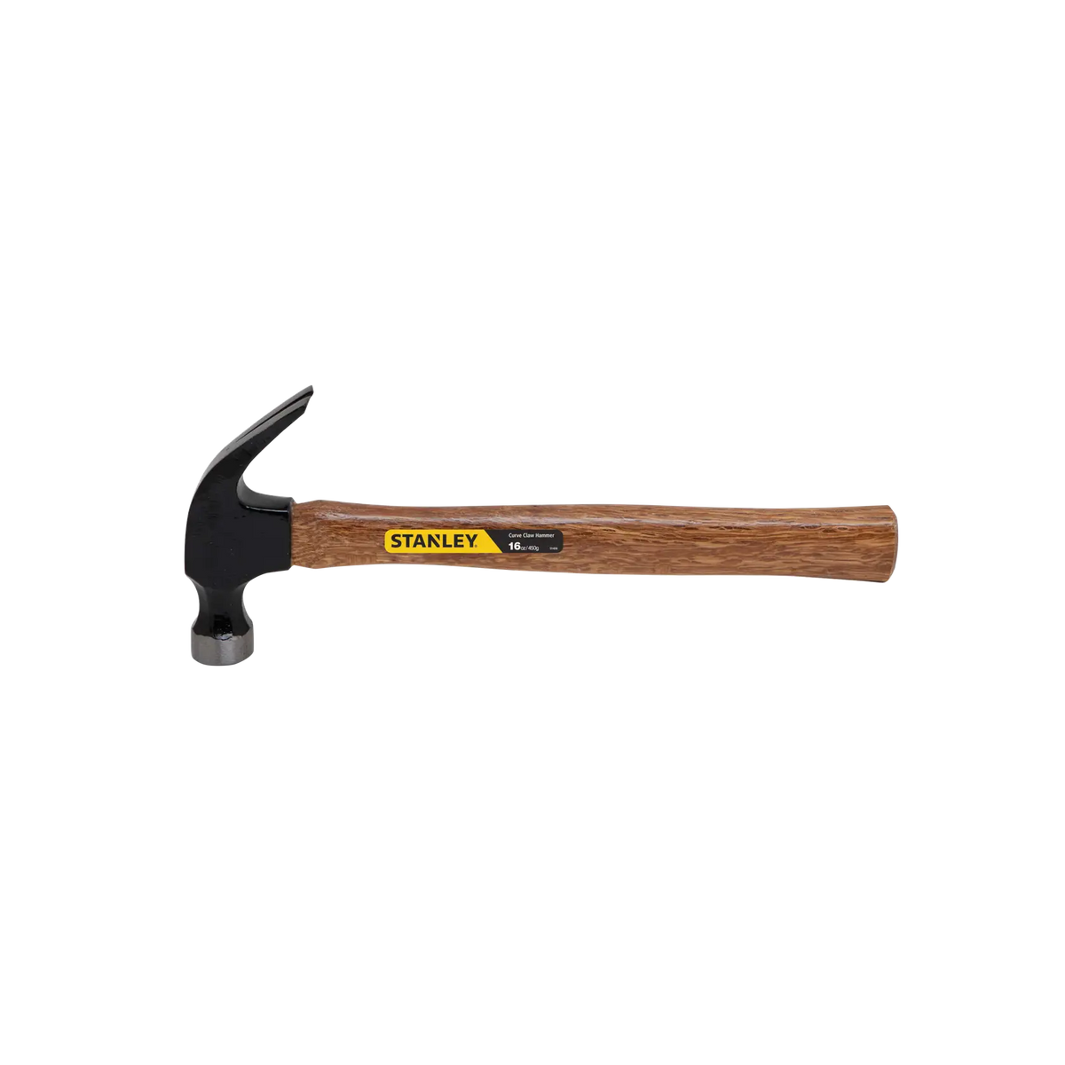 Marteau Stanley 51-616 à panne courbe, tête en acier forgé de 16 oz (454 g), manche en bois