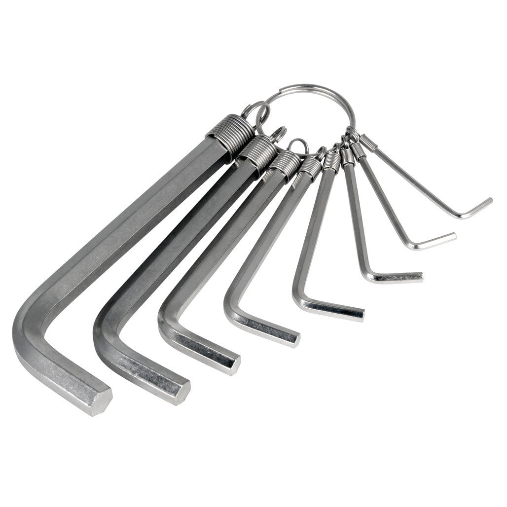 Jeu de 8 clés Allen métriques Performance Tool W1108C, 1.5 to 6 mm