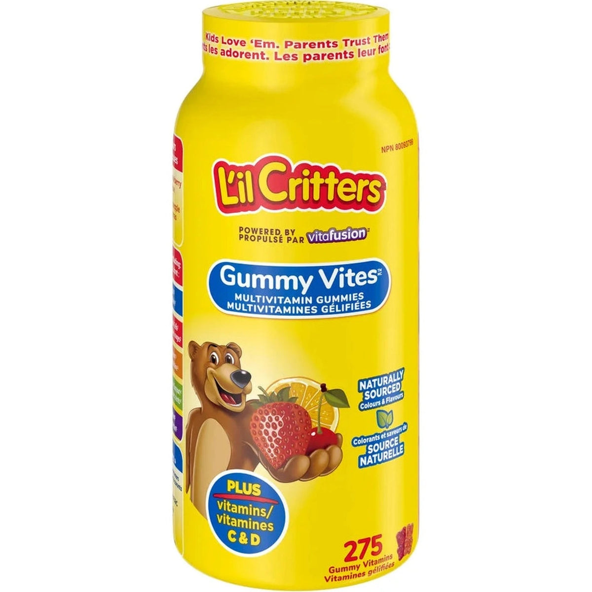 L'il Critters Gummy Vites – 275 Gommes