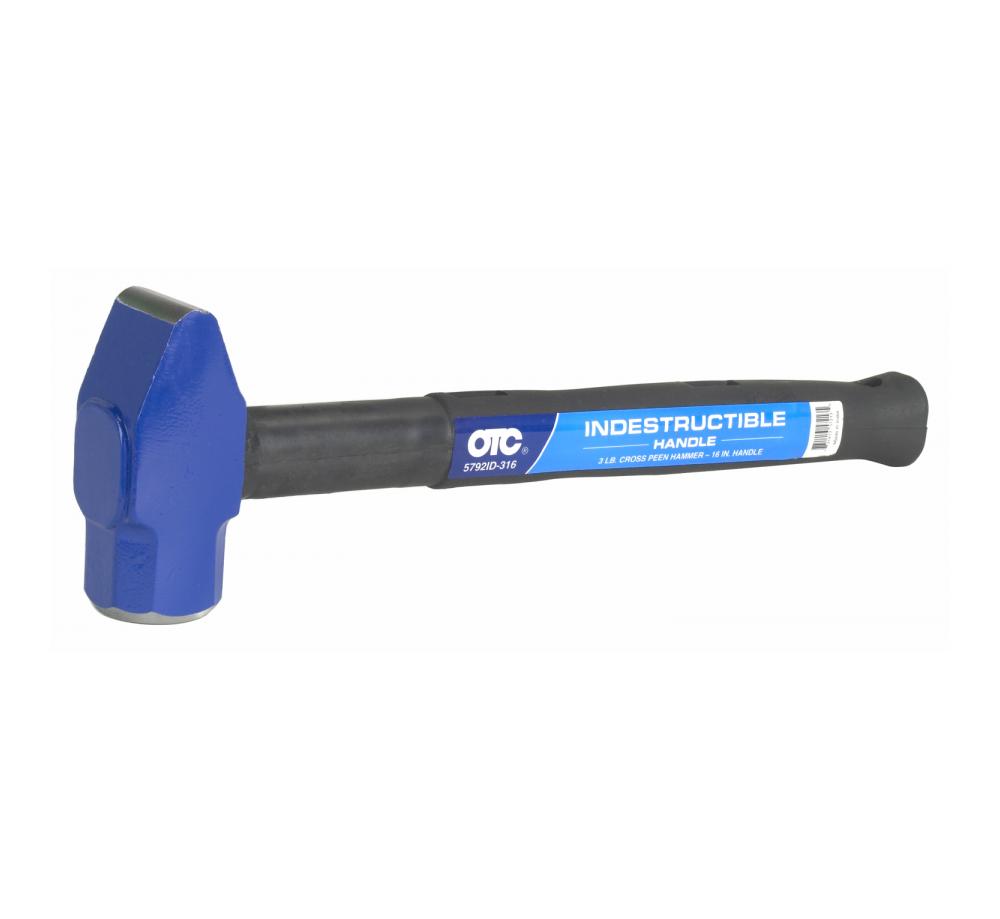 Marteau à panne transversale OTC 5792ID-316, 3 lb, manche Indestructible Handle de 16 po