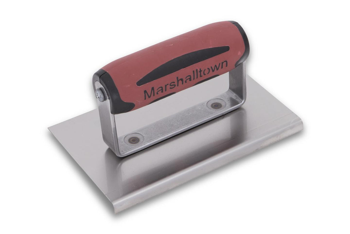 Bordureuse à main Marshalltown 160SSD, bouts droits, 6 x 4 po, acier inoxydable