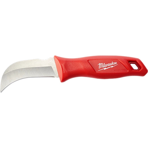 Couteau à lame fixe bec de faucon Milwaukee 48-22-1925 avec étui, 4 po