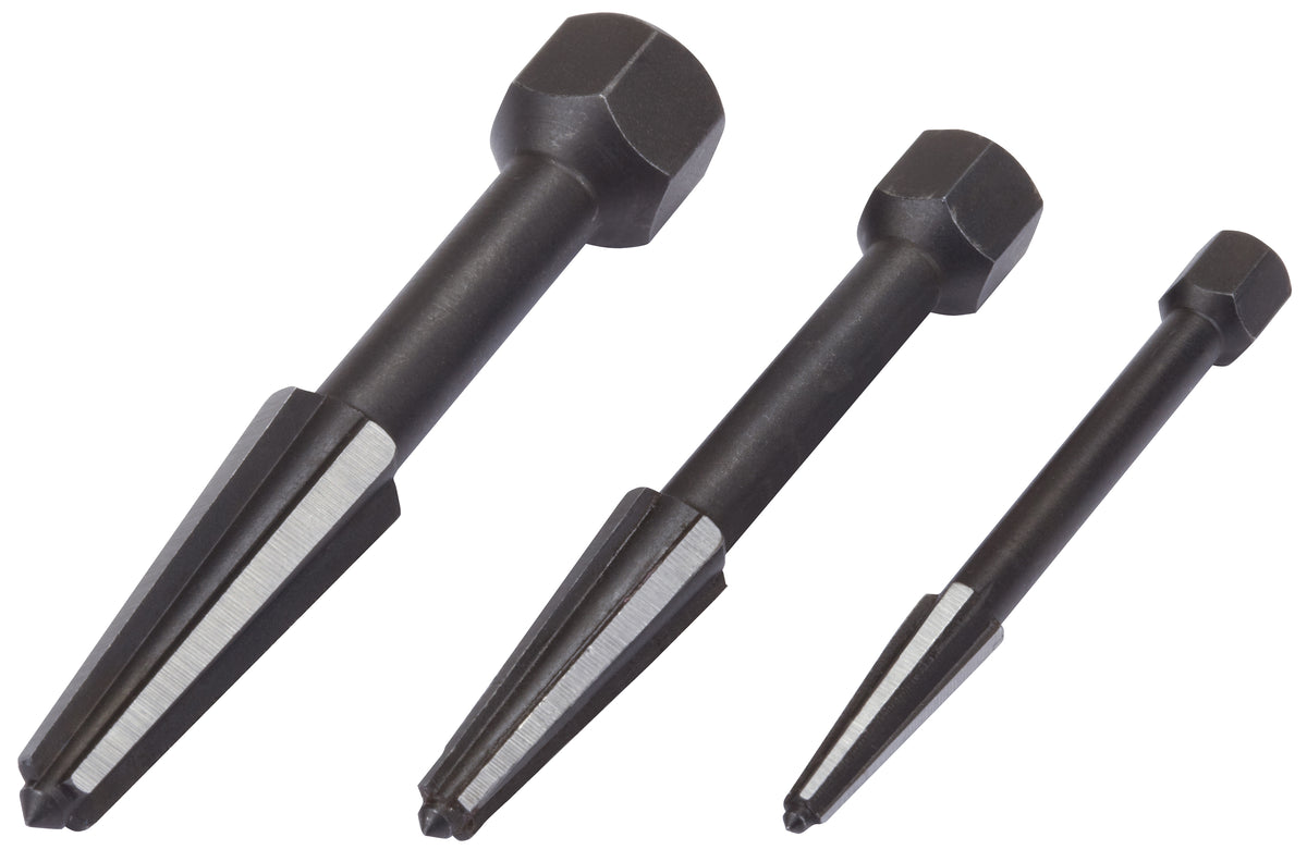 Jeu de 3 extracteurs de vis à double tranchant, no 10 à 1/2 po, OTC 6982DEX