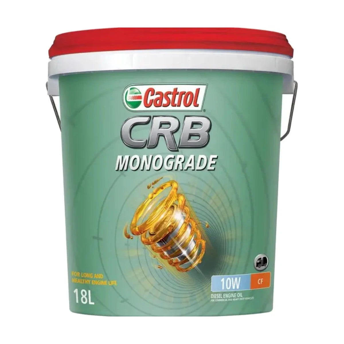 Huile Moteur Castrol Diesel Castrol CRB Monograde SAE 10W – 18,9 L