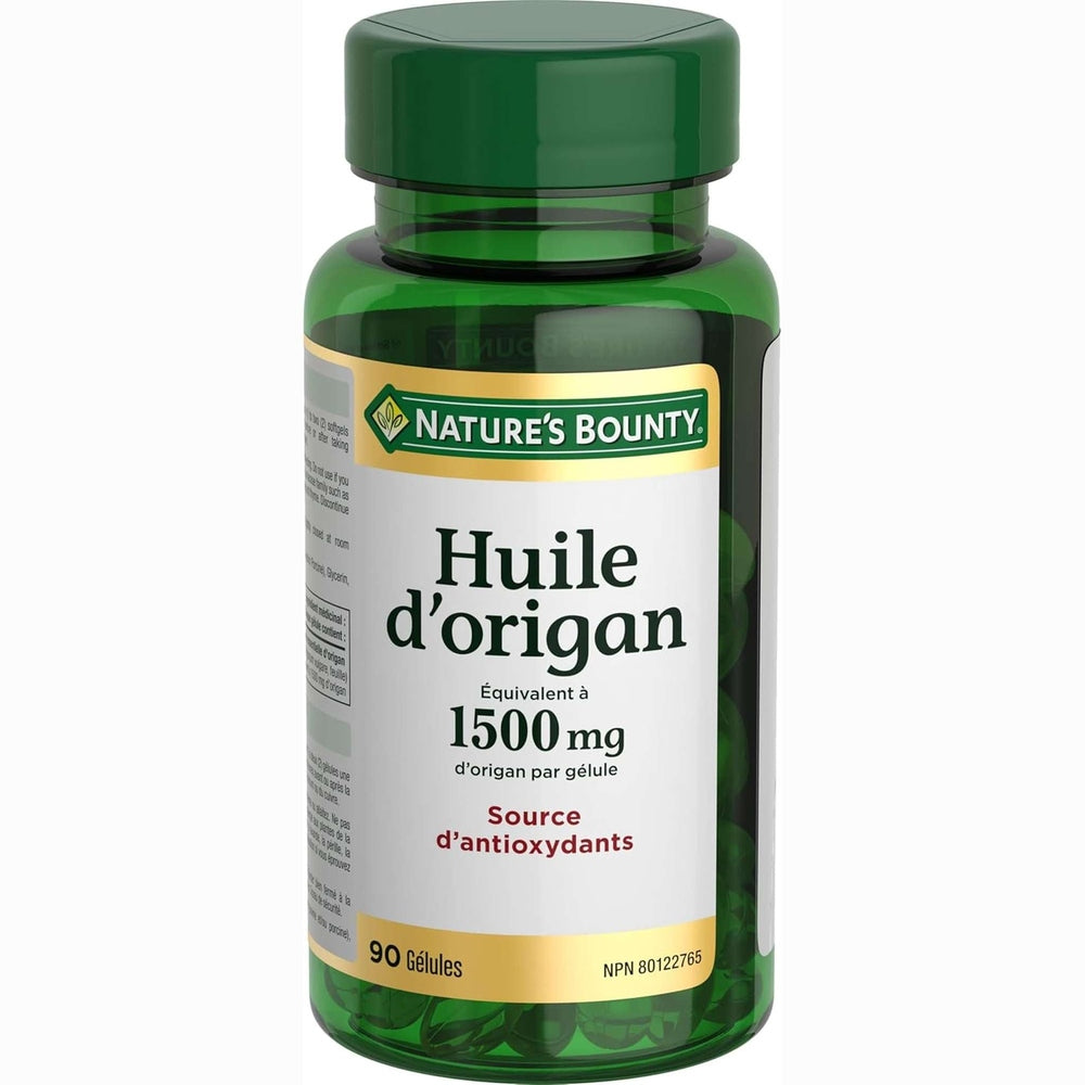 Nature's Bounty Oregano Oil 1500mg – 90 Softgels
