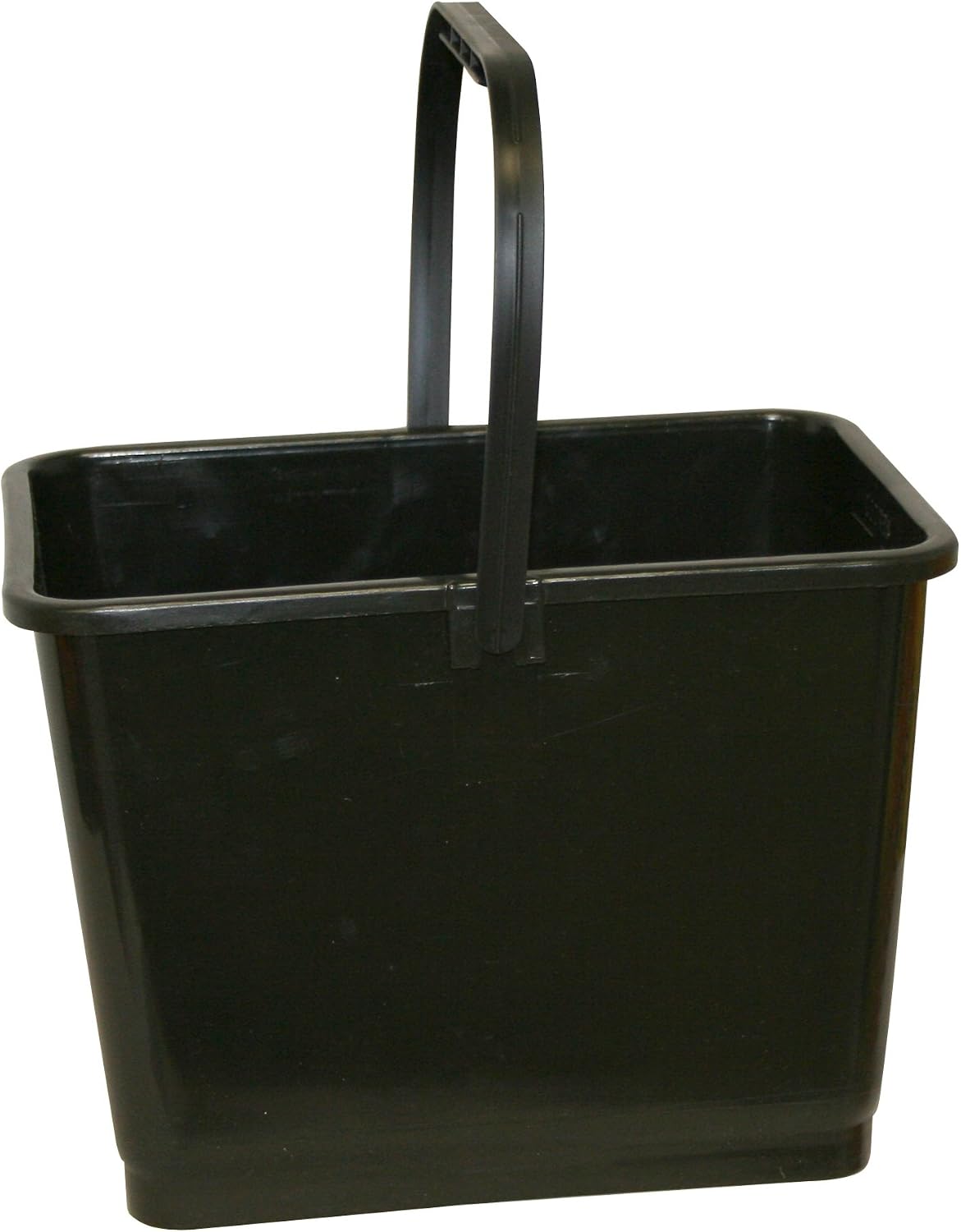 Seau avec poignée Mallory 864, 2 gallons, plastique noir, 1 pièce