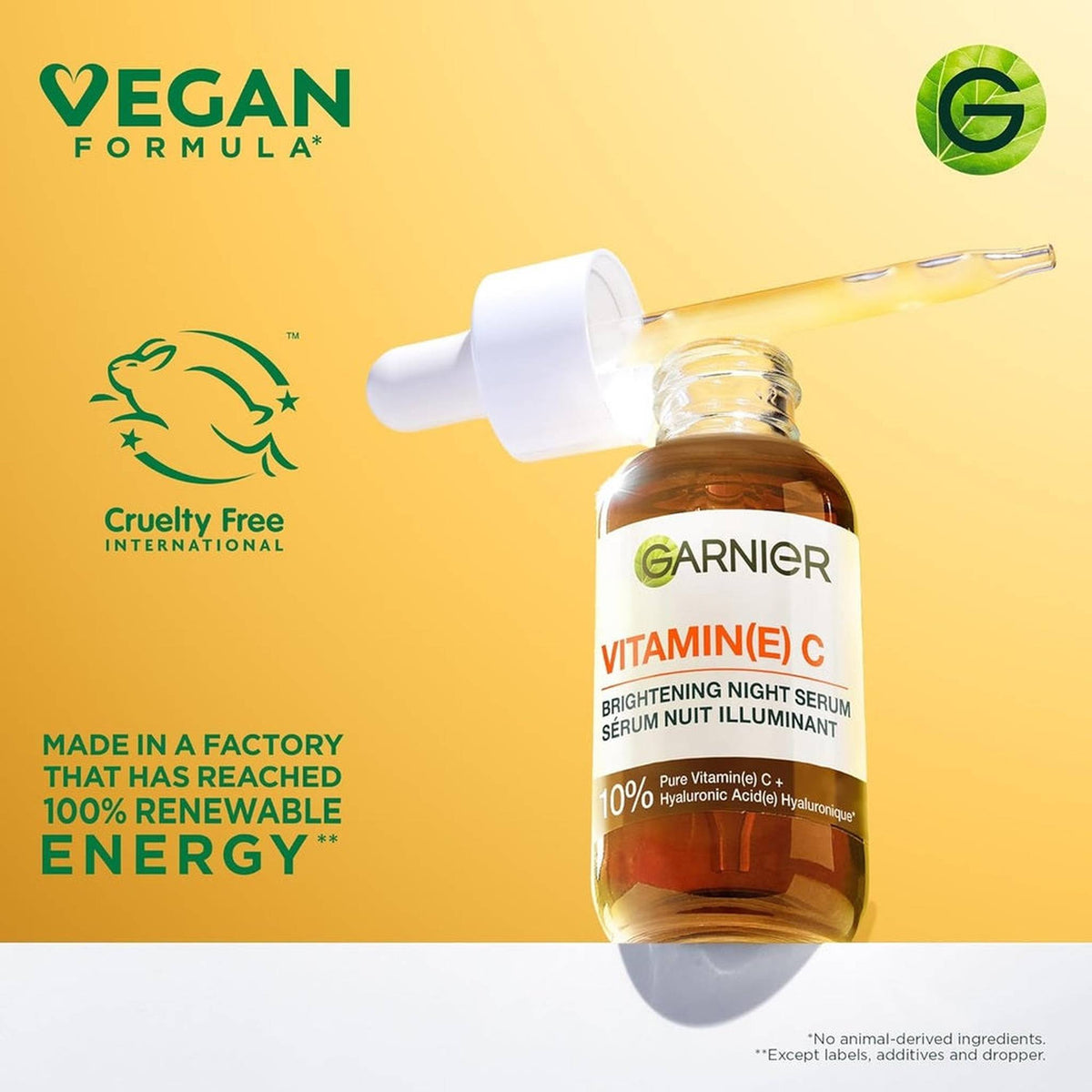 Garnier SΓ©rum Nuit Vitamine C - RΓ©gΓ©nΓ©ration & Γclat