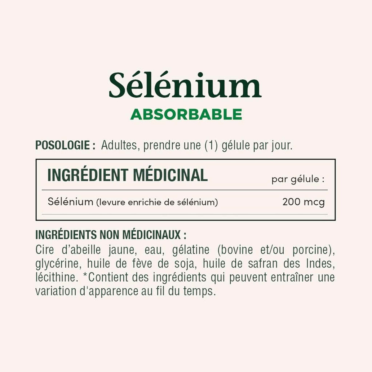 Nature's Bounty Absorbable Selenium 200mcg – 100 Softgels