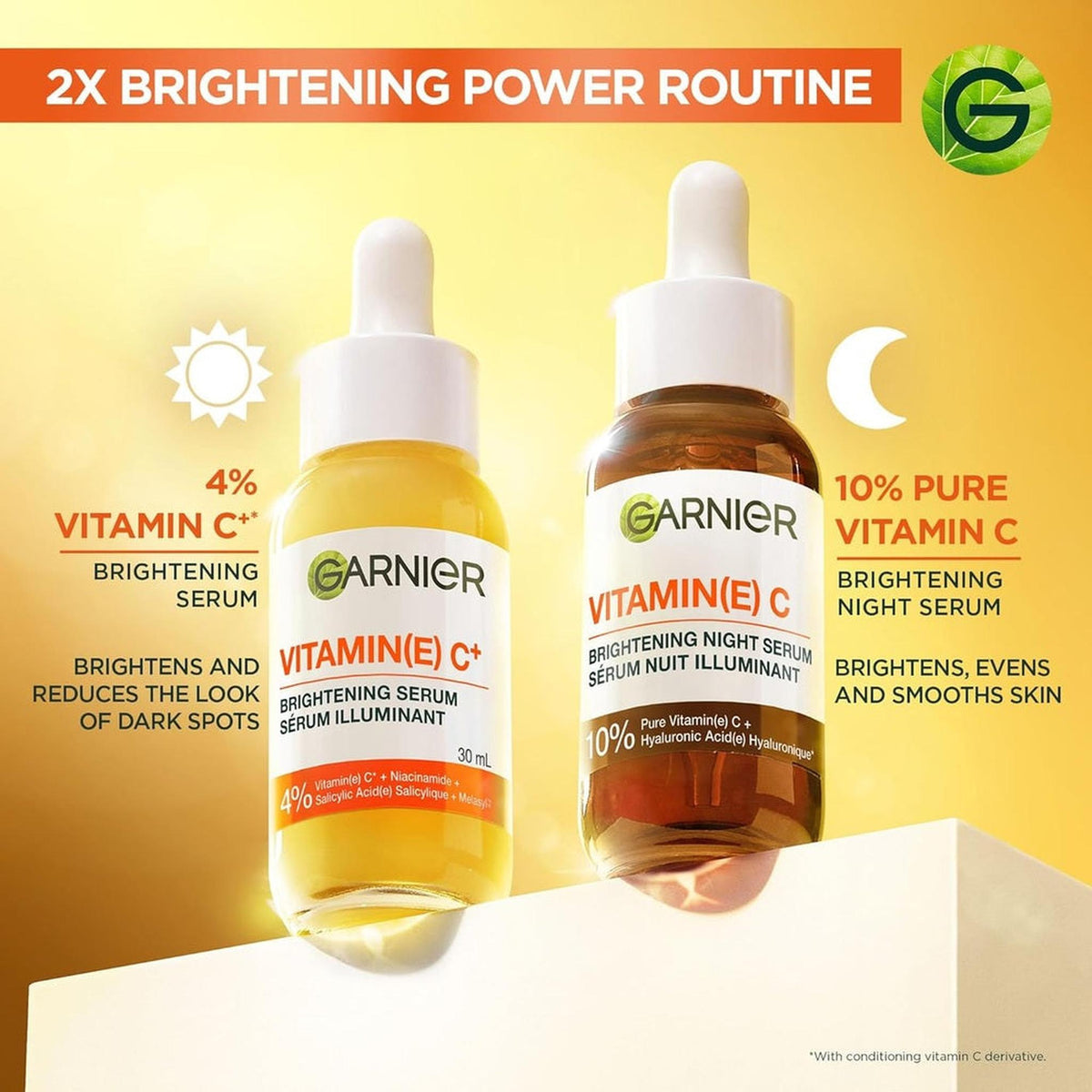 Garnier SΓ©rum Nuit Vitamine C - RΓ©gΓ©nΓ©ration & Γclat