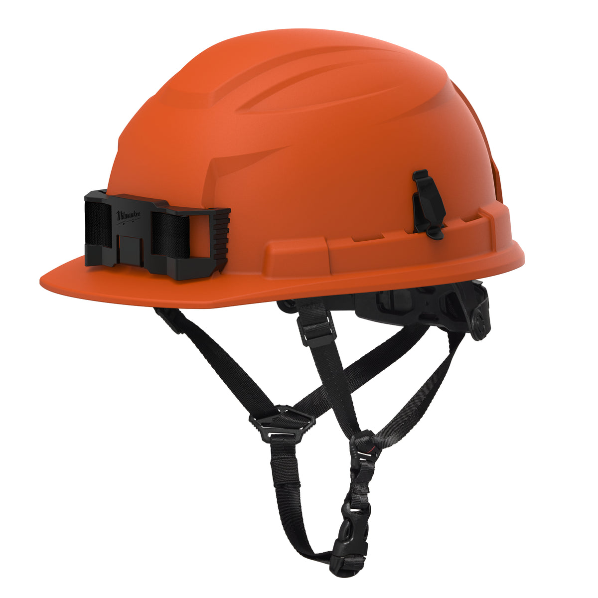 Casque de sécurité non ventilé Milwaukee 48-73-1533, visière avant, orange sécurité