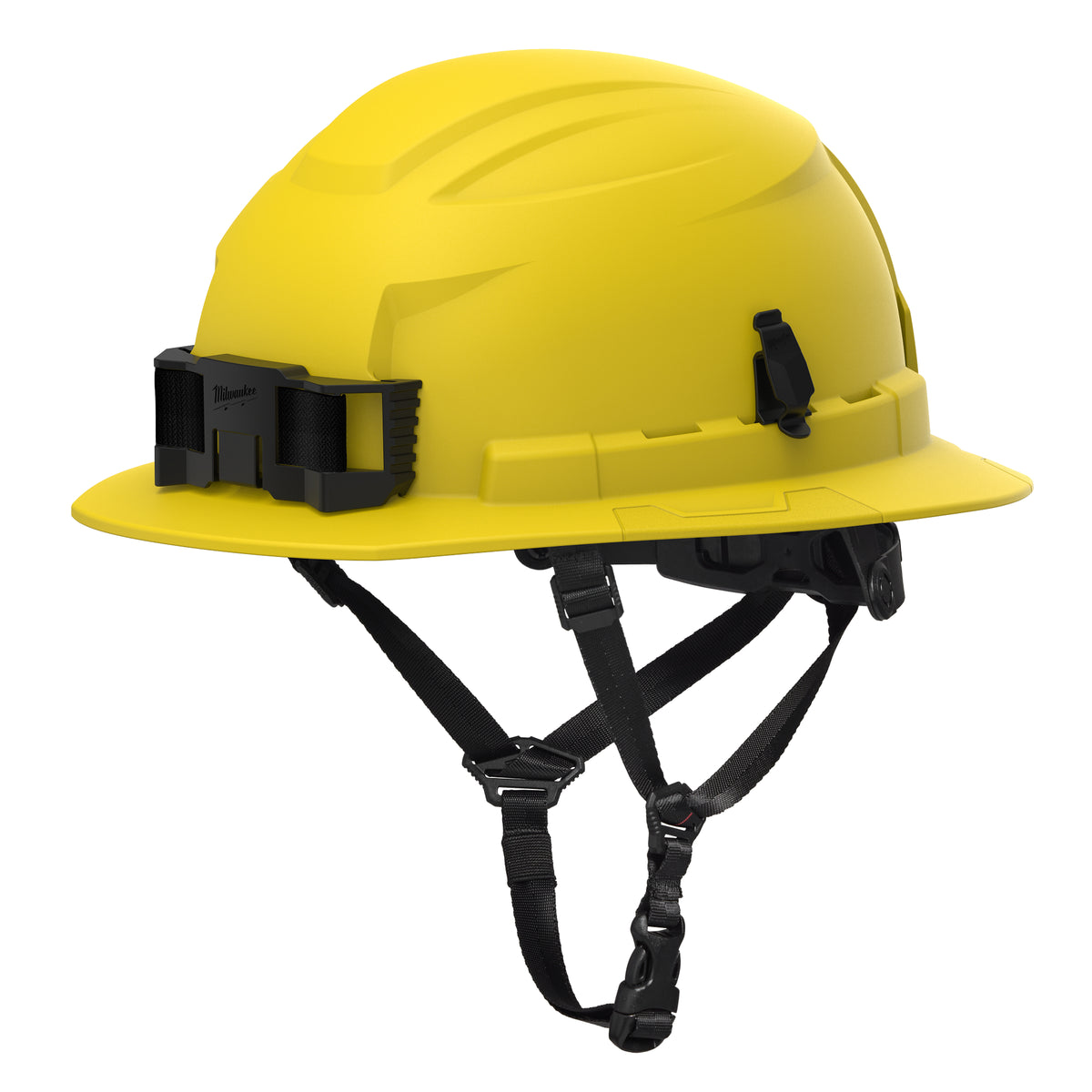 Casque de sécurité non ventilé Milwaukee 48-73-1543, bord complet, jaune