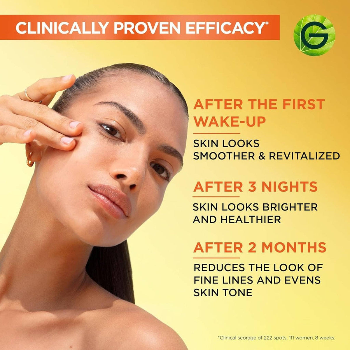 Garnier SΓ©rum Nuit Vitamine C - RΓ©gΓ©nΓ©ration & Γclat