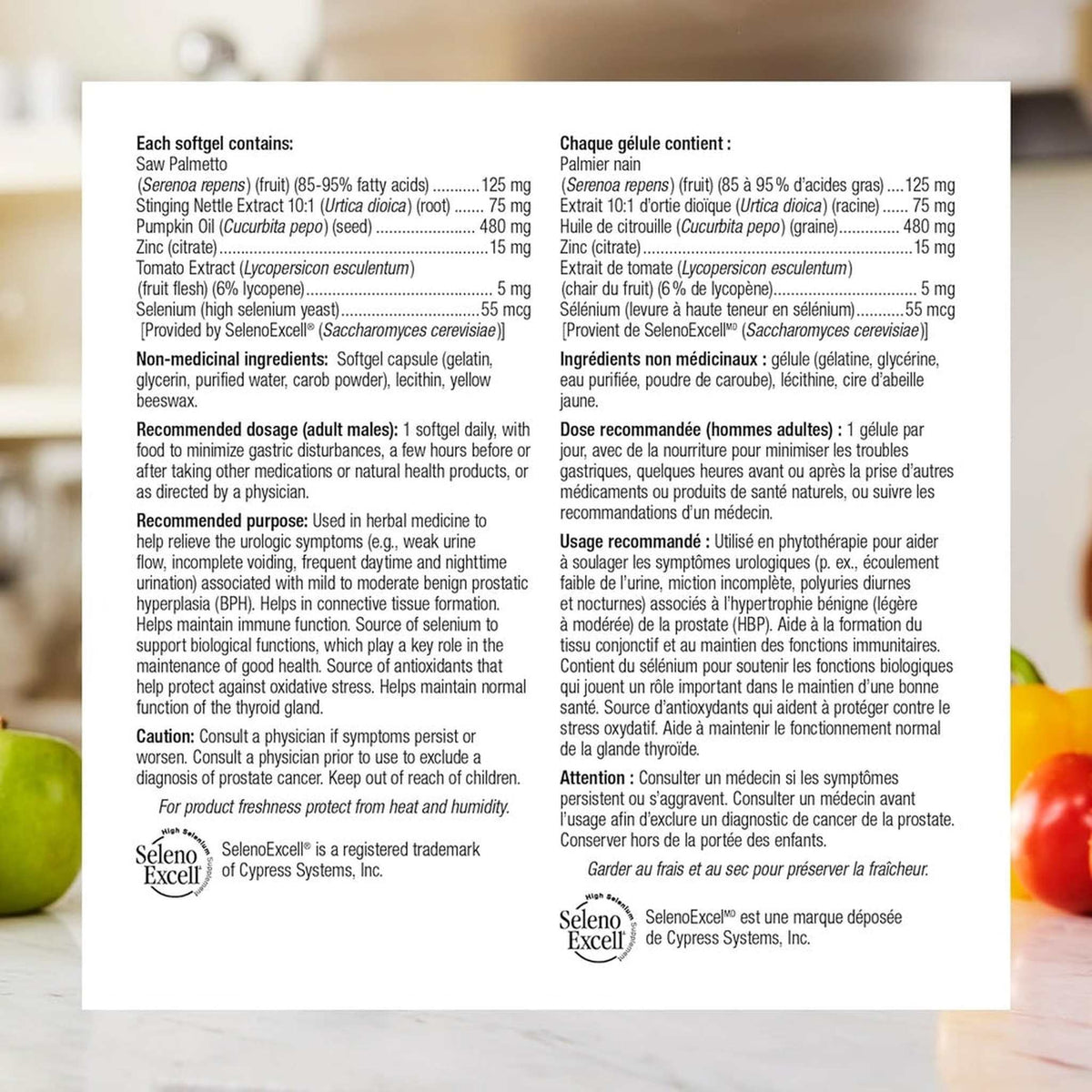 Webber Naturals Super Prostate – 110 Gélules – Formule Complète au Palmier Nain