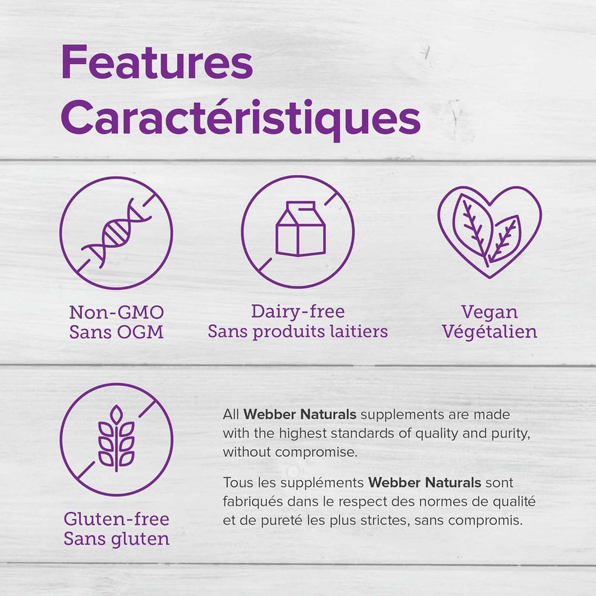 Webber Naturals Magnesium Complete Complex 250mg – 7 Sources – 100 Caplets