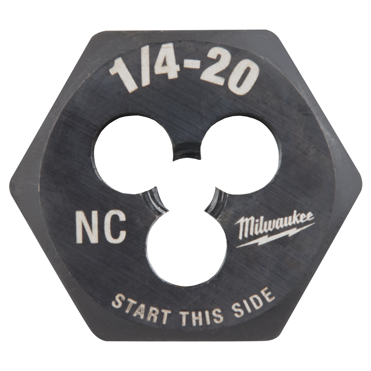 Filière hexagonale Milwaukee 49-57-5334, 1/4-20 NC, hexagone 1 po
