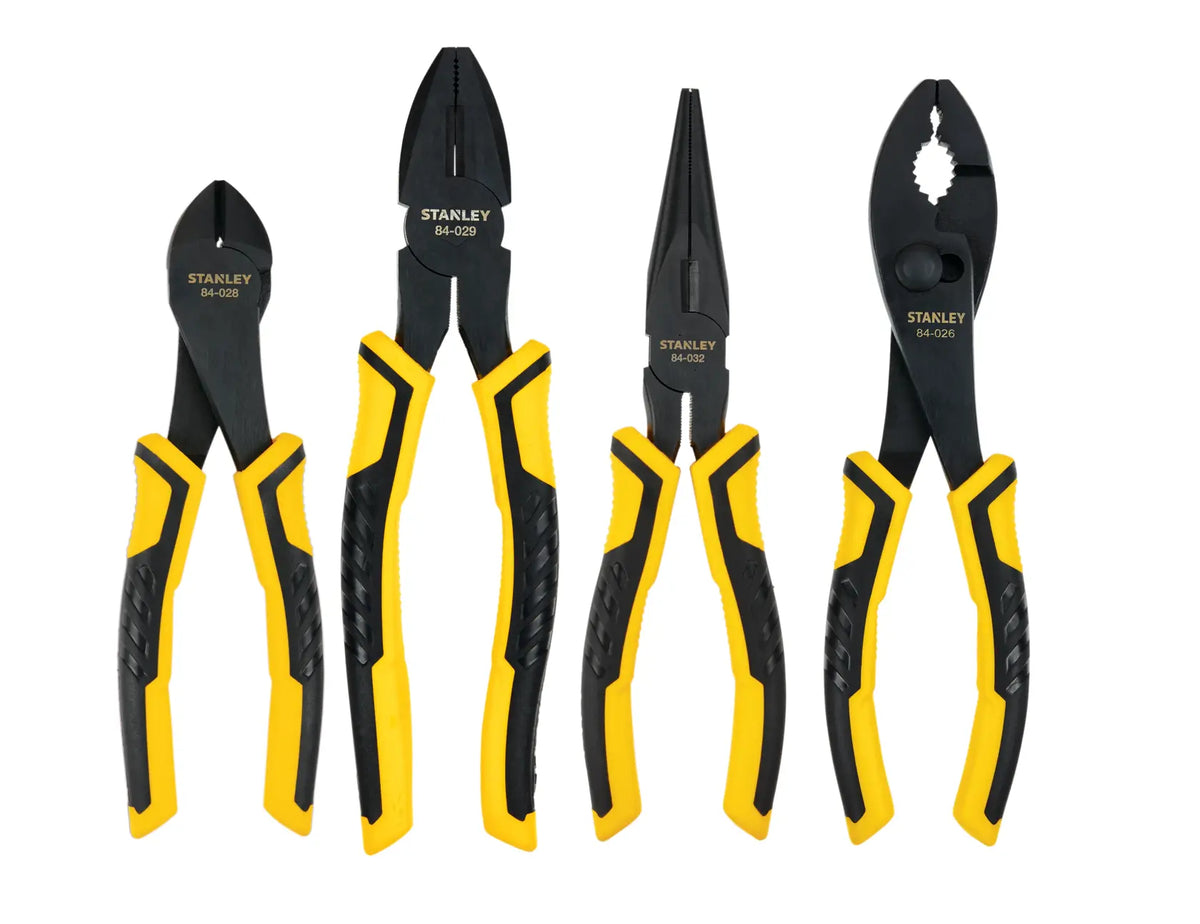 Jeu de 4 pinces, diagonale de 7 po et pinces de 8 po, Stanley 84-058