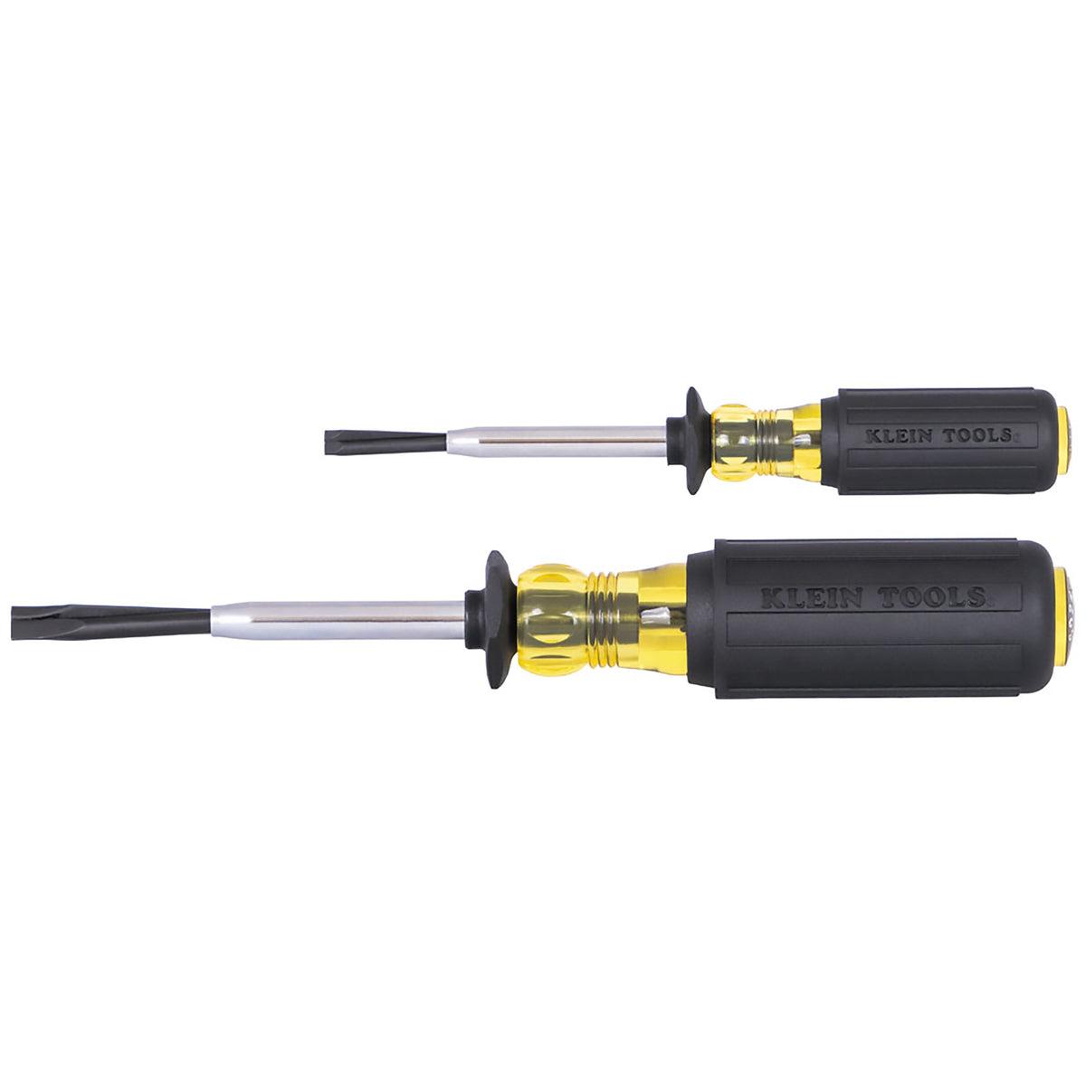 Jeu de 2 tournevis plats à maintien de vis Klein Tools 85153K, 3/16 po et 1/4 po