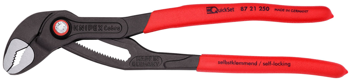 Pince multiprise Knipex Cobra QuickSet 87 21 250, 10 po