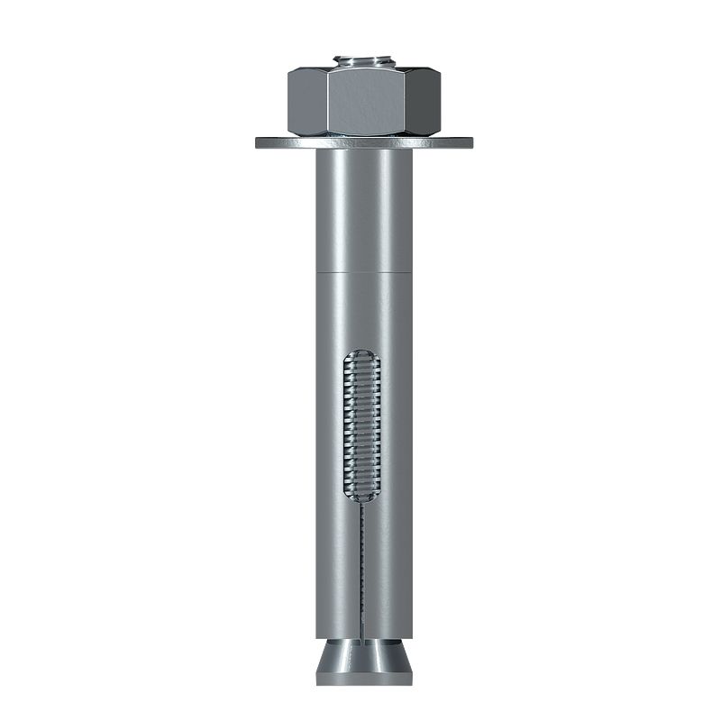 Ancrage à manchon Simpson Strong-Tie Sleeve-All SL50300H, 12,7 x 76 mm (1/2 x 3 po), tête hexagonale, zingué, vendu à l’unité