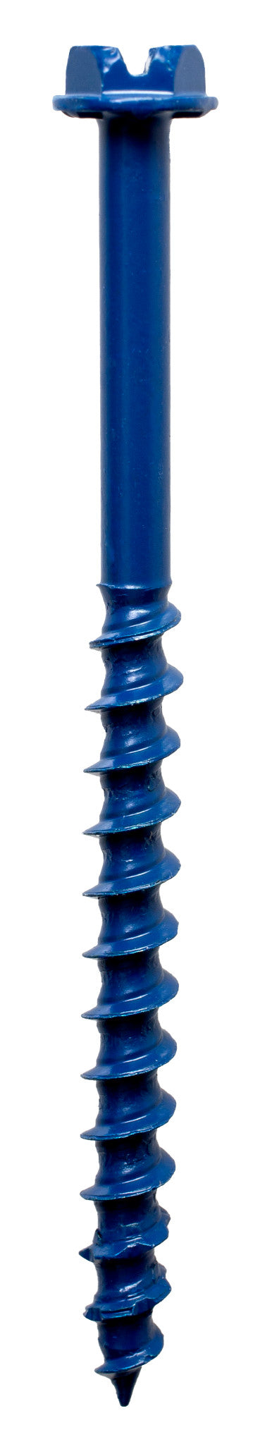 Vis à béton et maçonnerie Simpson Strong-Tie Titen Turbo TNT18234H, 4,8 mm x 70 mm (3/16 x 2-3/4 po), tête hexagonale, vendue à l’unité